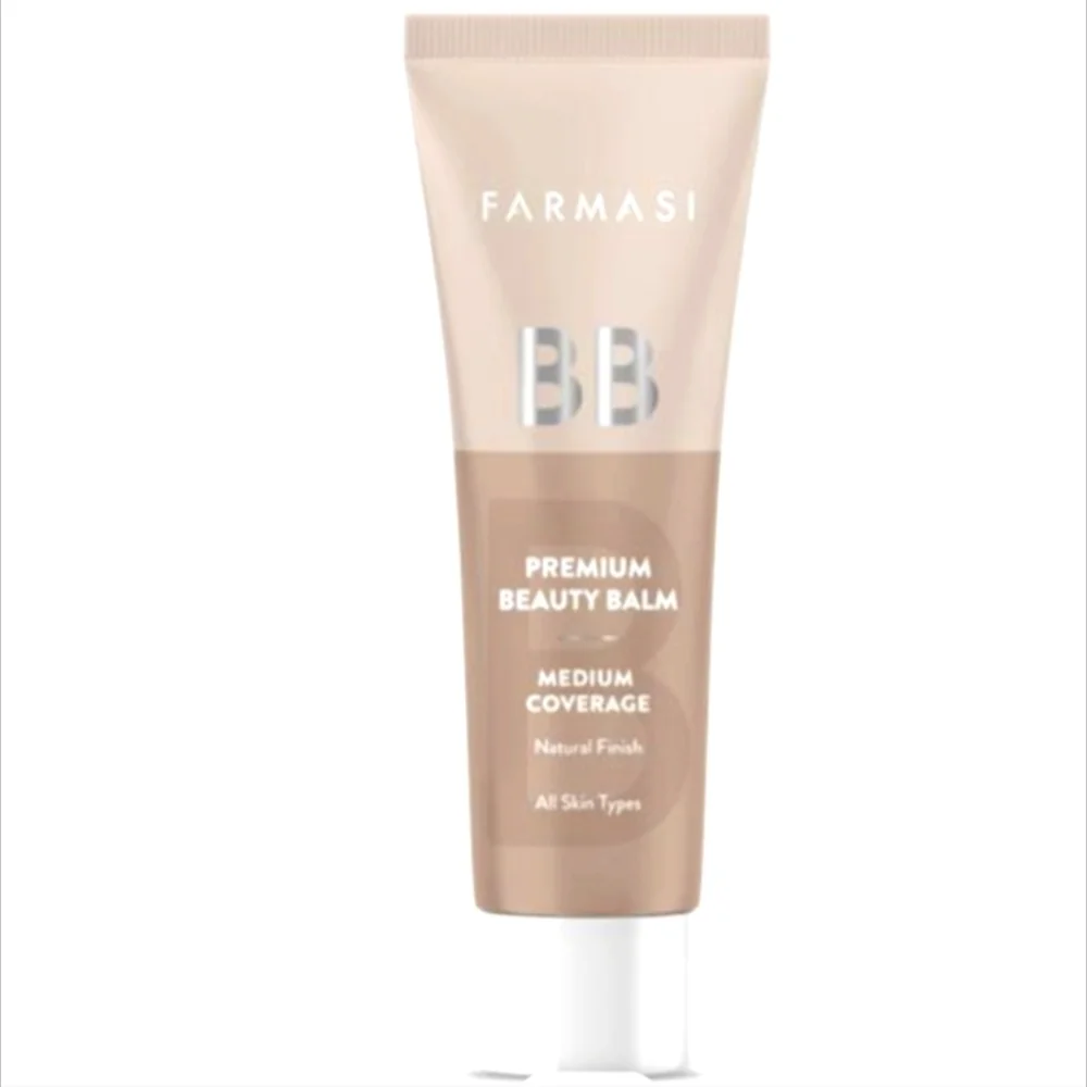 Foundation. BB Cream. Light To Medium. Natural Finish. All Skin Types.